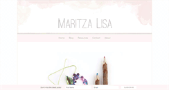 Desktop Screenshot of maritzalisa.com